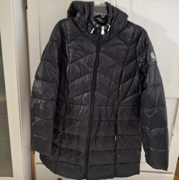RL Large Black Packable Jacket - Picture 1 of 9